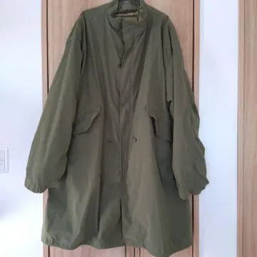 WEGO 올리브 그린 모즈 코트