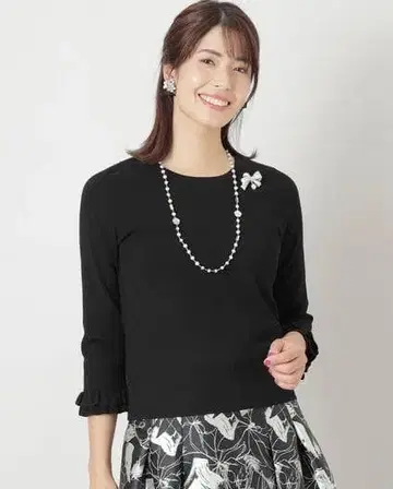 새상품 TO BE CHIC 2024 티어드 슬리브 니트(B)