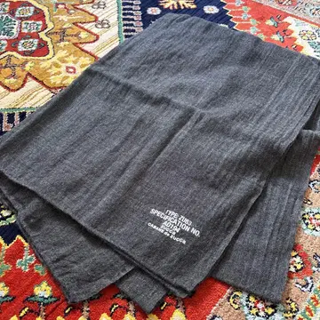 zucca 울 혼방 다크 그레이 스톨