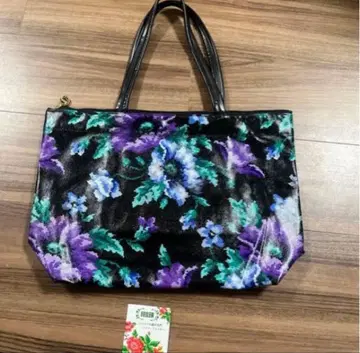 FELLER 플라워 프린트 토트백