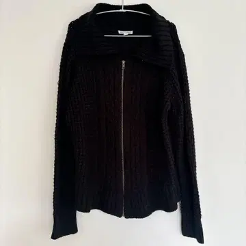 ST. JOHN'S BAY 블랙 니트 스웨터 XL 블랙 심플 무지