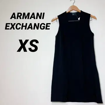 N44-2 아르마니 블랙 슬리브리스 원피스 XS