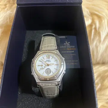 CASIO 카시오 전파시계 여성용 5644 JA 손목시계 솔라