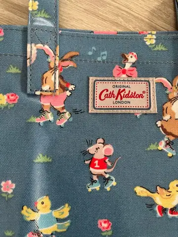 [ 미사용 새상품 ] Cath Kidston 동물 패턴 토트백