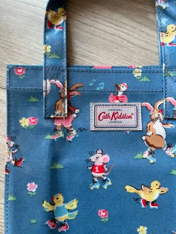 [ 미사용 새상품 ] Cath Kidston 동물 패턴 토트백