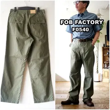 F.O.B. 팩토리 FOB factory F0540 베이커 팬츠 L