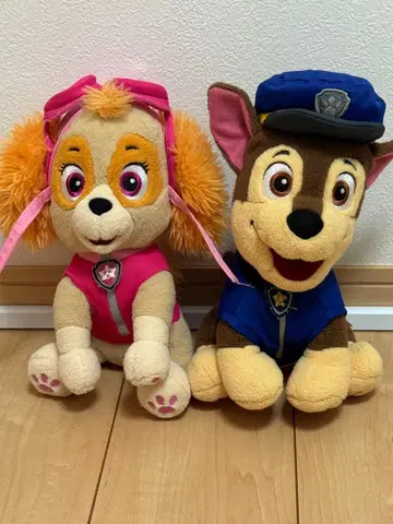 스카이와 체이스 봉제 인형