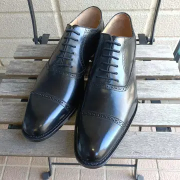 미사용 [신장] 세미 브로그 비즈니스 슈즈 26cm