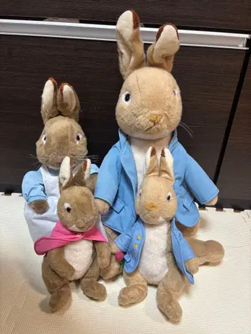피터 래빗 봉제 인형 패밀리 세트