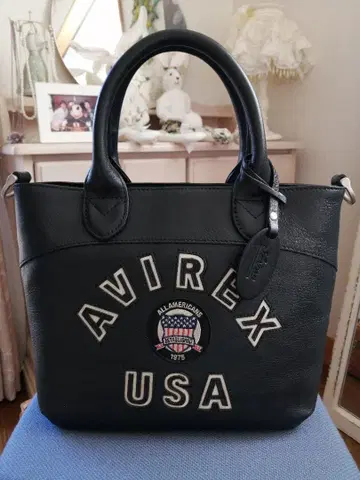 AVIREX 숄더백 블랙