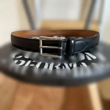 화이트하우스콕스 가죽 벨트 블랙