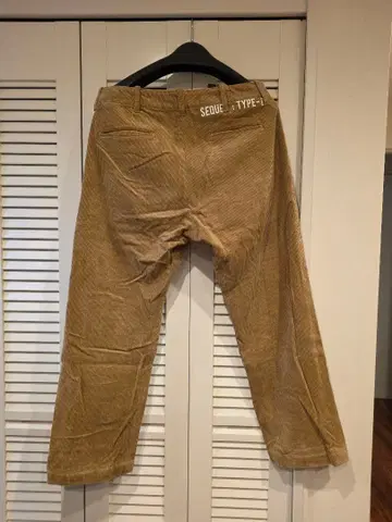 M 정가 38,500엔 SEQUEL Type-F 코듀로이 팬츠