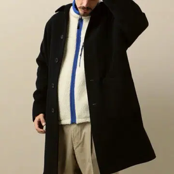 SHIPS 울 빅 실루엣 더스터 코트