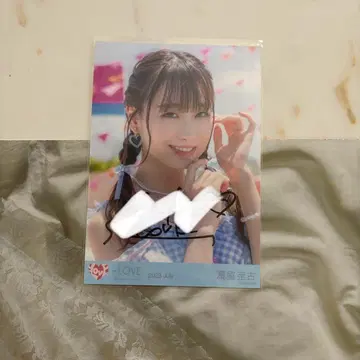 타키와키 쇼 친필 브로마이드 나츠마토페 가창 이코러브 =LOVE