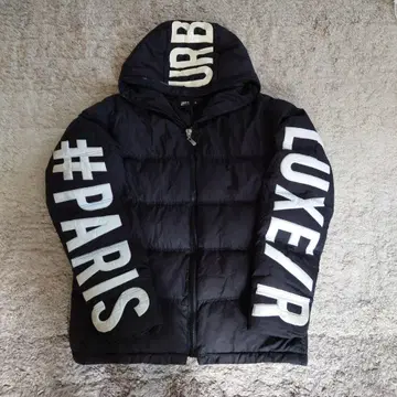 LUXE/R 남성용 다운 자켓 블랙 M