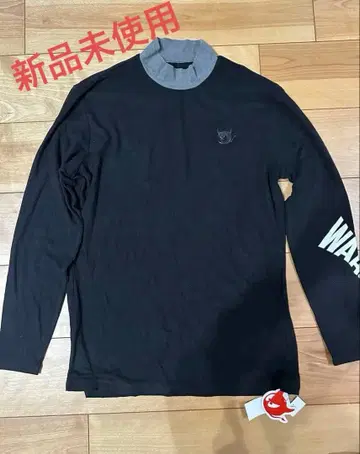 WAAC 남성용 블랙 긴팔 셔츠