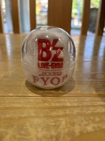 B'z LIVE-GYM2025 FYOP 가챠 리스트 밴드 화이트