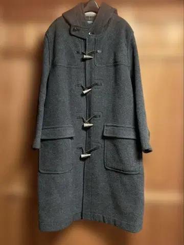 REGAL 그레이 후드 부착 더플 코트 2L