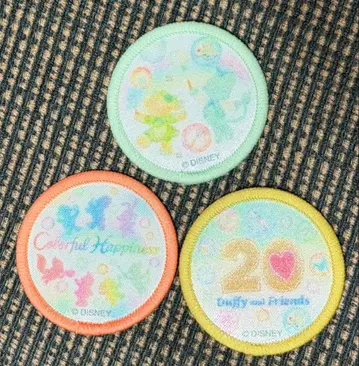 디즈니 더피&프렌즈 20주년 와펜