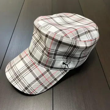 PUMA 체크 무늬 캡