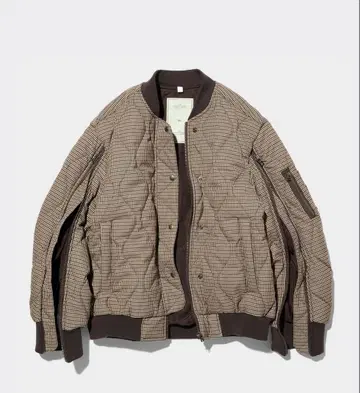 GU rokh 퀼팅 블루종