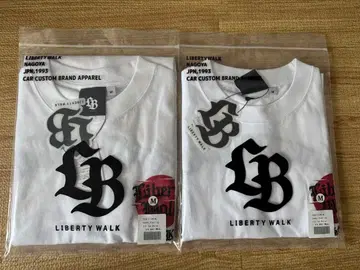 LIBERTY WALK 티셔츠 2장 세트 M 화이트 오사카 2주년 기념품
