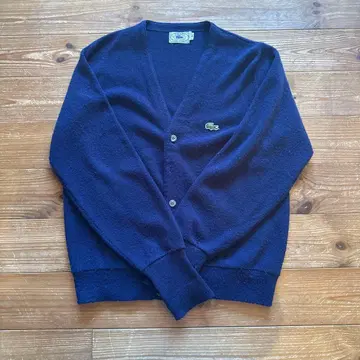 LACOSTE 네이비 가디건 S