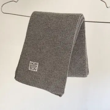 HORSUN 그레이 리브 머플러