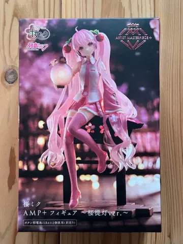 [ 미개봉 ] 벚꽃 미쿠 AMP+피규어 벚꽃 등롱ver.