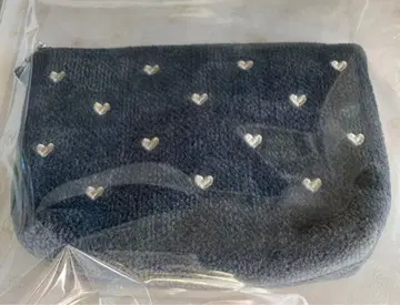 러블리 하트 보트형 파우치 M