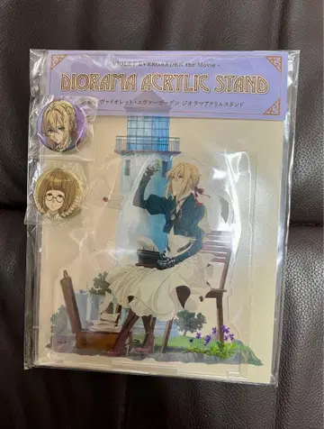 바이올렛 에버가든 아크릴 스탠드 외 배지