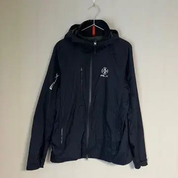 RLX 랄프 로렌 나일론 자켓 후드 부착 네이비 S 골프 스포츠