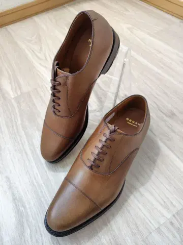 미사용 REGAL 리갈01DR 스트레이트 팁 25.5cm