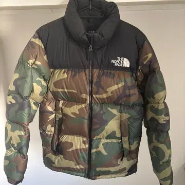 THE NORTH FACE 카모플라쥬 다운 자켓 L 눕시
