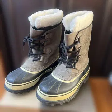 SOREL 방한 부츠 그레이/블랙