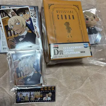 명탐정 코난 세가 럭키 쿠지 메모리얼 박스 & 마스코트