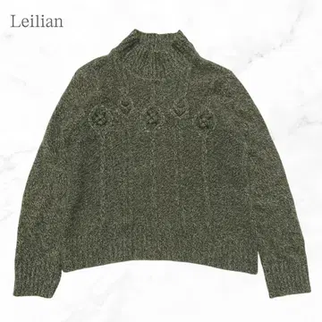 [ 신상품 ] 캐시미어 따뜻한 보틀넥 스웨터 고급 여성용 그린 계열