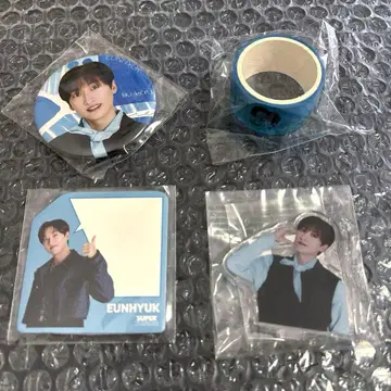 super junior 캡슐 토이 은혁 아크릴 스탠드 캔뱃지 메모장