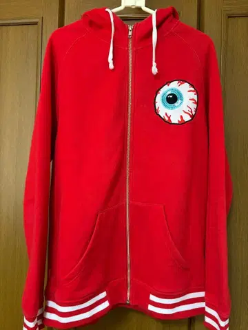 MISHKA 빨간색 후드티