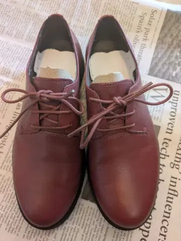 CAMPER 35 가죽 신발