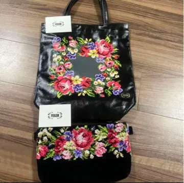 페이 마리안 파우치 나일론 토트