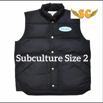 즉시 완판 Subculture Down vest 서브컬처 다운 베스트