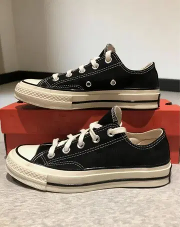 [ 미사용 새상품 26.5cm ] 로우컷 CT70 블랙 ox