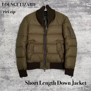 LOUNGE LIZARD 라운지 리자드 MA-1 짧은 기장 다운 자켓