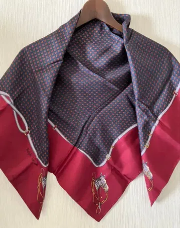 랄프 로렌 실크 스카프