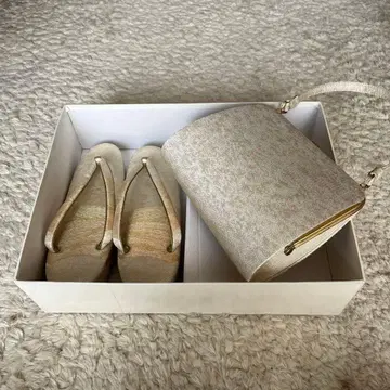 일본 의류용 조리와 백 세트