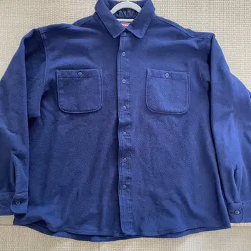 90s 00s wrangler 랭글러 플리스 셔츠 네이비 XL