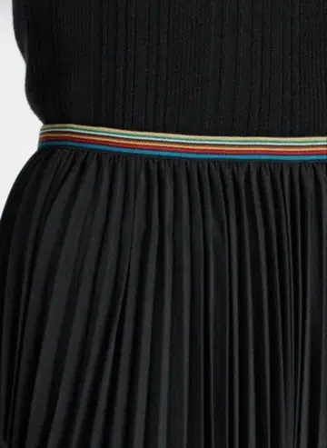 Paul Smith 폴스미스 시그니처 스트라이프 플리츠 스커트 M