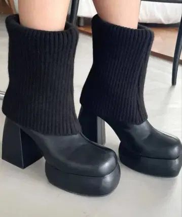 EMODA 루즈 커버 청키 부츠