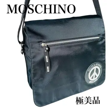 [컨디션 최상] 모스키노 moschino 숄더백 나일론 블랙